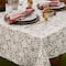 DII® Stone Floral Print Outdoor Tablecloth with Zipper, 60x84